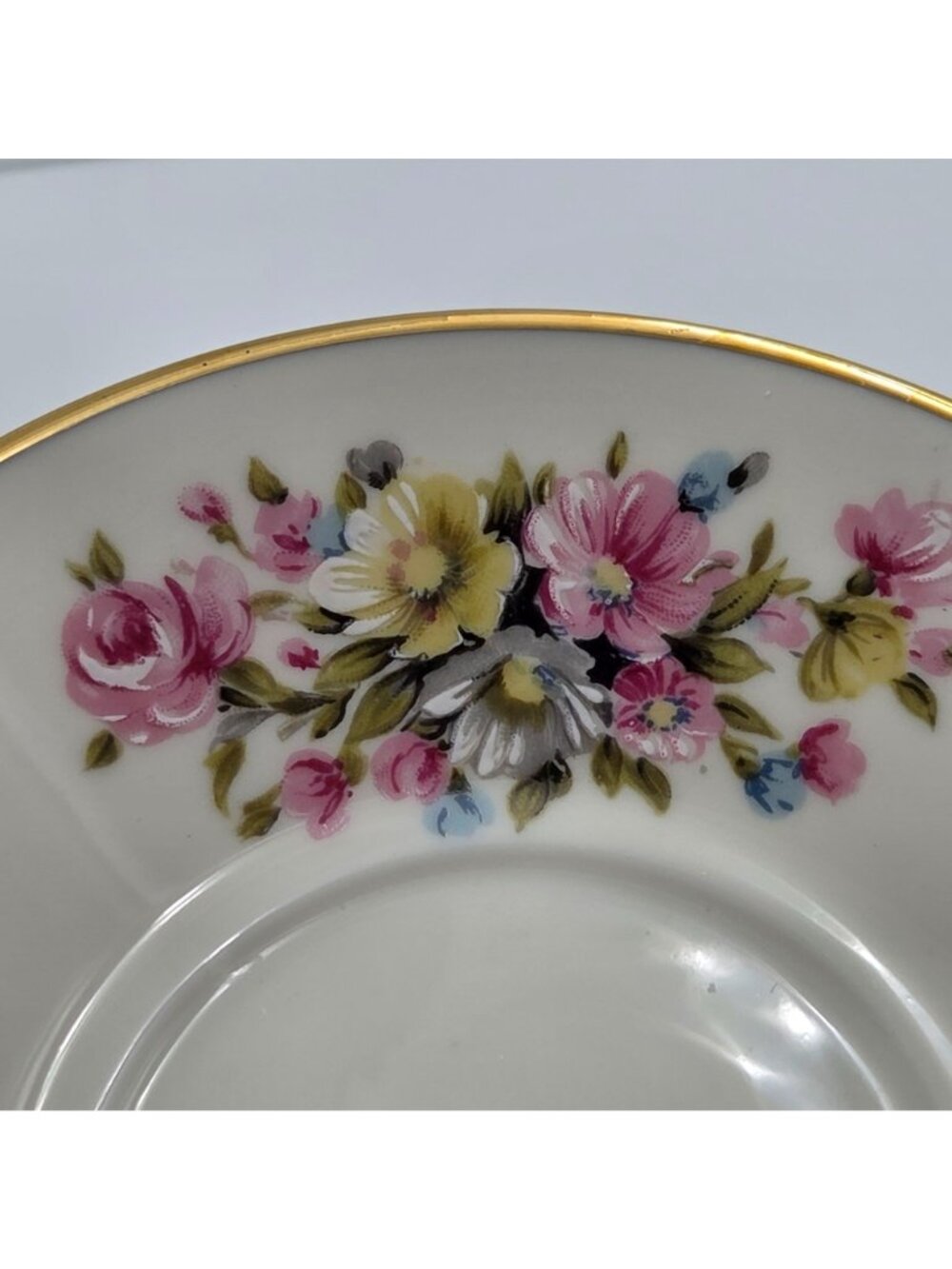 Kuba Porzellan Horst Kuba Set of 4 Espresso Demitasse Cup Saucer Gold Trim - Picture 12 of 13